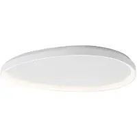 ROSSINI ILLUMINAZIONE Plafonnier Led Lotus 48W 3000K Blanc - Plafonnier Asymétrique Moderne Ip20 Cri80 Dimmable - Groupe Rossini