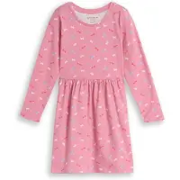Tom Tailor Robe bleu clair / rose clair / rouge / blanc