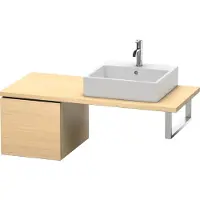 Duravit L-Cube Meuble bas pour console, 1 tiroir, 420x400x547mm, LC583107171