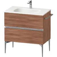 Duravit Sivida bâti-support pour lavabo, 2 tiroirs, poignée profilée chromée, 810x477x592mm, pour Sivida, SV4651010790000