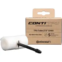 Continental Tpu Presta 27.5´´ 60 Mm Inner Tube Clair 27.5´´ / 40-60
