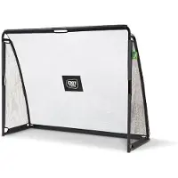 Exit Coppa Acier But de Football 220x170cm – But de Football – pour Enfants – Jardin – Noir