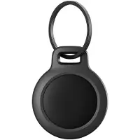 Nomad Rugged Keychain für AirTag Black, Accessoires pour traceur, Noir