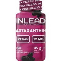 INLEAD Astaxanthine 12 mg (60 gélules) sans arôme - Vitamines, minéraux et santé - Plantes médicinales