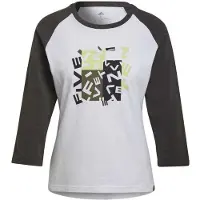 Five Ten Gfx 3/4 Sleeve T-shirt Blanc XS Femme