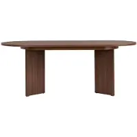 CALICOSY - Table à manger extensible ovale de 160 à 200 cm - LOU