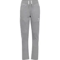 Hummel Pantalon de sport gris / blanc