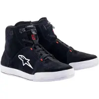 Alpinestars Chrome Noir Cool Gris Rouge Fluo Chaussures Taille US 7