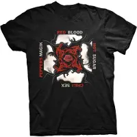 Red Hot Chili Peppers Hommes, T-shirt, Blood Sugar Sex Magic T-Shirt L, Noir, (L)