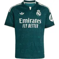 Adidas T-Shirt fonctionnel 'Real Madrid 26/27' vert foncé / blanc