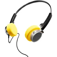 We are rewind - Retro Headset (12 h, Sans fil), Écouteurs, Orange, Noir, Jaune