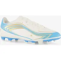 Adidas Chaussure de sport 'F50 Messi Club' azur / bleu clair / or / blanc cassé