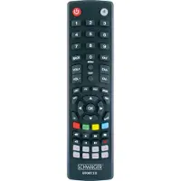 Schwaiger Télécommande universelle 8 en 1 préréglée (Télécommande universelle, Infrarouge), Télécommande, Noir