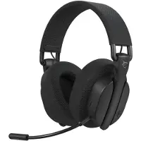 White Shark WGH-2444 Firecrest Black (15 h, Filaire, Sans fil), Écouteurs, Noir