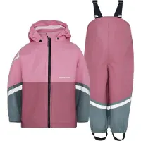 Didriksons Waterman, ensemble de pluie, junior, rose