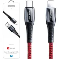JOYROOM Cable S-1224K2 Usb-C / Lightning Pd 20W 2.4A 1.2M - Czerwony