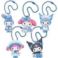 Takara Tomy Sanrio Twinchees : figurines My Melody x Kuromi Sweet Lolita, 5 cm, lot surprise (24 pièces)
