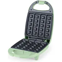Giles & Posner EK5419NGSGRVDE Stickt Waffle Maker, Gaufrier, Bleu
