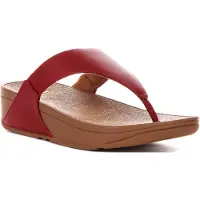 FitFlop Lulu Toe Post Sandals Rouge EU 40 Femme