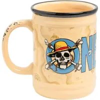 Ginza.se Kubek Ceramiczny One Piece - Kształt Jolly Roger, Pojemność 330 ml