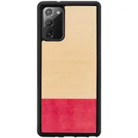 Man.Wand &WOOD case for Galaxy Note 20 miss match juodas (Samsung Galaxy Note 20), Coque pour téléphone portable, Pink, Noir