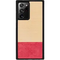 Man.Wand &WOOD case for Galaxy Note 20 Ultra miss match juodas (Samsung Galaxy Note 20 Ultra), Coque pour téléphone portable, Pink, Noir