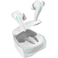White Shark GEB-TWS96 Blanc titane (ANC, 6.50 h, Sans fil), Écouteurs, Blanc