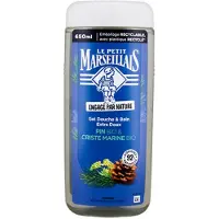 Le Petit Marseillais Gel Douche Extra Doux Pin BIO & Criste Marine BIO 650 ml Gel Douche