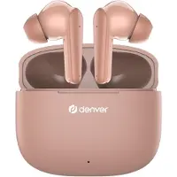 Denver TWE-48DR True wireless Bluetooth headphones with charging case