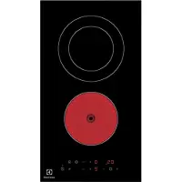 Electrolux LHR3233CK plaque Noir Intégré Céramique 2 zone(s)