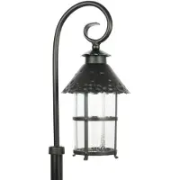 SU-MA Retro 116 cm lampe d'extérieur 1xE27 noir IP23 Toledo K 5002/2/R
