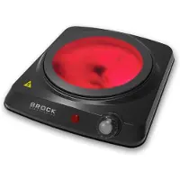 Brock HPI 3001 BK hob Black Countertop 1 zone(s)