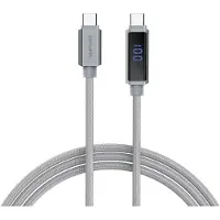 4smarts Câble USB-C DigitCord 100 W, 1,5 m, gris