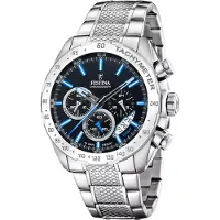 Festina Chronographe Timeless Chronograph Black - Blue