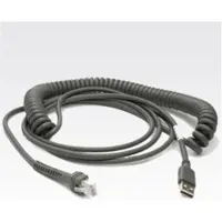 Zebra USB-Kabel, 2,7m, gedreht USB-Kabel (Typ A): 2,7m, gedreht, Kabelcode U12 (CBA-U12-C09ZAR)
