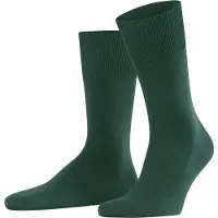 Falke Chaussettes Vert chasseur, Unicolore