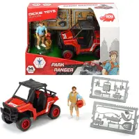 Dickie Toys Playlife Park Ranger Set, figurine, UTV, ATV, véhicule, jouet, avec accessoires, 203833005
