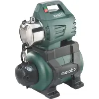 Metabo HWW 4500/25 Surpresseur en Inox/Pompe d'arrosage HWW 4500/25, 240 V, Vert