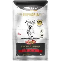 Biofeed Euphoria Fresh Adult Porc et bœuf XS/S - nourriture sèche pour chiens - 500 g