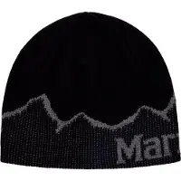Marmot Mountainscape Wool Beanie Noir