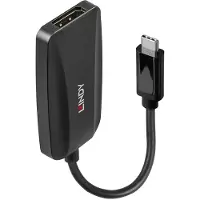 Lindy 43337 Displayport To Usb-c Cable Argenté