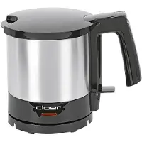 Cloer Bouilloire 4720 1 litre 1800Watt noir/inox
