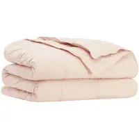 vidaXL : Couverture de lit 200 x 200 cm, adaptée à toutes les saisons, en fibres de kapok, couleur beige