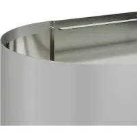 vidaXL Jardinière surélevée pour le jardin, en acier galvanisé, 360 x 40 x 40 cm