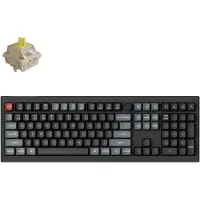 Keychron Clavier mécanique sans fil V6 Ultra 8K - Interrupteurs Silk POM Banana