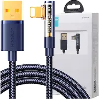 JOYROOM Câble Do Usb-A / Lightning / Angle / 1.2M S-Ul012A6 (Niebieski)