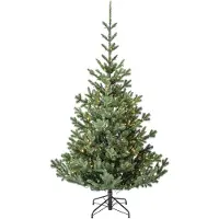 Evergreen Arbre de Noël artificiel Nobilis L+ avec éclairage 210 cm