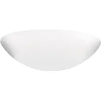 Zafferano Applique Murale 330 X 115 X 160 Mm. 2 X E14 42 W Hs-Ip20 - Verre Blanc