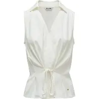 Salsa Jeans 21012152 Sleeveless Blouse Blanc M Femme