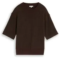 Tom Tailor Pull-over brun foncé
